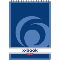 Herlitz Spiralnotizblock A7, 50 Blatt, liniert