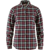 Fjällräven Damen Övik Flannel Bluse (Größe XL, rot)