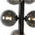 LUCIDE Tycho 6-flg. 25,5 cm rund schwarz