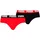 Puma Herren Slips Red/Black L 2er Pack