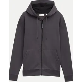 Tom Tailor Basic Sweatjacke Grau/Schwarz 3XL