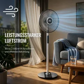 Solis Step & Chill 25 cm Standventilator Schwarz