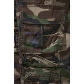 Brandit Textil Brandit Pure Vintage Pants, Farbe: woodland, Größe: XXL170