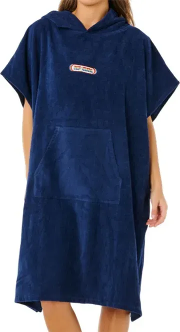 RIP CURL ICON HOODED Poncho 2026 dark navy