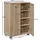 FineBuy SuVa2372_1 60 x 90 x 35 cm grau / grau