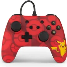 PowerA Pokémon Pikachu Controller rot Nintendo Switch