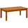 vidaXL Gartentisch 90 x 50 x 36 cm Braun