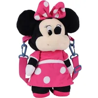 Cerdá LIFE'S LITTLE MOMENTS Originelles Plüschtier, weich und gepolstert, 3D-Design, Zubehör, Teenager und Disney-Fans, Unisex, Kinder, Blau, Größe M, Minnie, 14x28x11