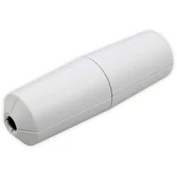 EHMANN Schnurdimmer T28.08, weiß, Phasenanschnitt, 230V, 50Hz
