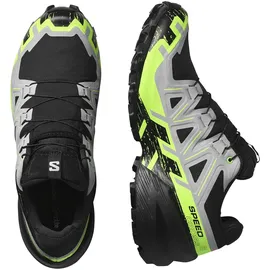 Salomon Speedcross 6 Gore-Tex Herren Black / Alloy / Green Gecko 45 1/3