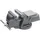 Meister Craft Schraubstock Stahl 125 mm grau feststehend