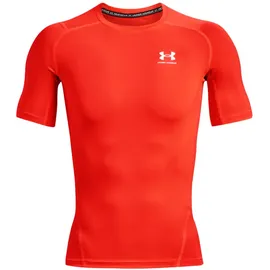 Under Armour HeatGear kurzarm Funktionsshirt Herren 810 bolt red/white M