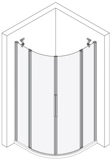 Koralle Viertelkreis myDay VPFS R520 R 90, VB22409020AP1 VB22409020AP1