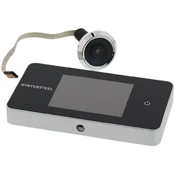 INTERSTEEL Digitaler Türspion Basic Kunststoff silber ( 3000259190 )