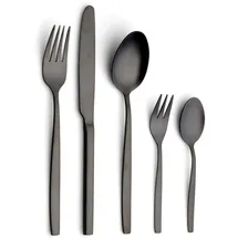 Echtwerk Positano 30-tlg. schwarz matt