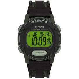 Timex Expedition CAT5 Herren-Armbanduhr 41mm Lederband TW4B24400