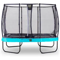 EXIT Elegant Premium Trampolin 214x366cm mit Deluxe Sicherheitsnetz - blau EINHEITSGRÖSSE