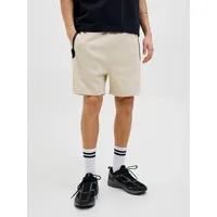 JACK & JONES Sweat Shorts Gordon in Beige-XL
