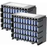 Sichler Haushaltsgeräte Ersatzfilter für 2in1-Tisch-Luftkühler und -Luftbefeuchter LW-110