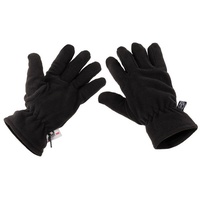 Max Fuchs MFH Fleece-Handschuhe mit 3MTM ThinsulateTM Insulation (Schwarz/M)