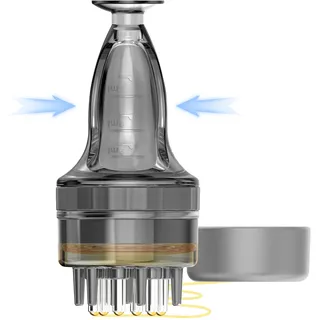 Minoxidil-Applikator, schnell und effizient, kein unordentliches Haarserum-Applikator, kleines Minoxidil-Applikatorwerkzeug, Haarapplikatorflasche, Minoxidil-Pinsel, Kopfhautapplikator, Kamm, gewidmet