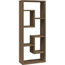 vidaXL Wandregal 36 x 16 x 90 cm Braun
