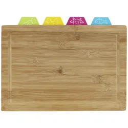 WENKO Schneidebrett, Holz, braun