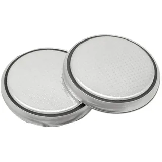Wsdsgz Batterien, 2 Stück, tragbare LIR2032-Batterien, wiederaufladbar, LIR2032 Batteriezellen für Uhren, Taschenrechner und Taschenlampen