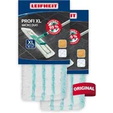 Leifheit 2er Set Wischbezug Profi XL Micro duo, 42 cm 55126