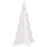 vidaXL Weihnachtsbaum zum Schmücken Weiß 80 cm