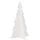 vidaXL Weihnachtsbaum zum Schmücken Weiß 80 cm