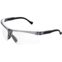 AS Arbeitsschutz Nitras Vision Protect PREMIUM | 120 Schutzbrillen | schwarz | Kunststoff