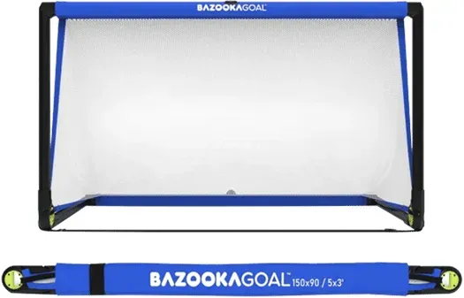 BAZOOKAGOAL CLASSIC PVC | 150x90cm | Blau Weiss