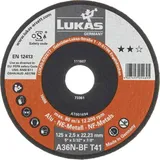 Lukas-Erzett T41 Trennscheiben 125 mm 25 St.