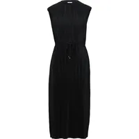 s.Oliver Gestreiftes Kleid Relaxed Fit Schwarz 40