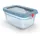 Emsa Frischhaltedose rechteckig blau 11,71 cm x 17,49 cm x 8,25 cm 0,75 l