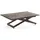 WFL GROUP Axen Dunkelgrau Holz 120-160 x 80 x 38-75 cm
