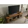 MASSIVMOEBEL24.DE Railway LUX TV-Board 180x55x50 cm Natur lackiert Holz