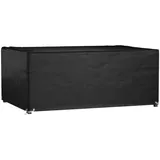 vidaXL Gartenmöbel-Abdeckung 180 x 122 x 75 cm Schwarz