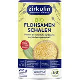 Zirkulin Bio Flohsamenschalen 200g Dose - fördert die Verdauung & Darmgesundheit - Geschmacksneutral - Unterstützen eine ballaststoffreiche & gesunde Ernährung - Sehr gut Quellfähig