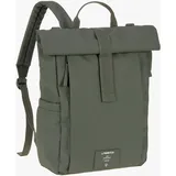 Lässig Rolltop Up Wickelrucksack Grün