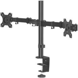 Hama Monitorhalter mit Doppelarm »Fullmotion« 33 - 81 cm silber, 40.64x6.96 cm