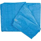 VOREL Abdeckplane 90g 4x6m Polyester blau