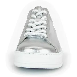 Gabor Damen Schnürschuh in silber 38