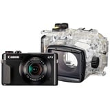 Canon PowerShot G7X Mark II + Unterwassergehäuse WP-DC 55 - Unterwasserset -