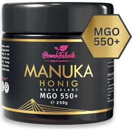 PowerFabrik Manuka Honig MGO 550+, im Glas