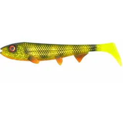 Gummiköder - Hostagevalley Shad Natural Perch 14cm GELB|orange|SCHWARZ NO SIZE