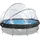 EXIT TOYS Soft Grey Pool 360 x 76 cm inkl. Filterpumpe + Abdeckung