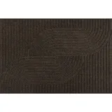 Wash+Dry Loop dark brown 60 x 90 cm Braun