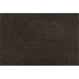 Wash+Dry Loop dark brown 60 x 90 cm Braun